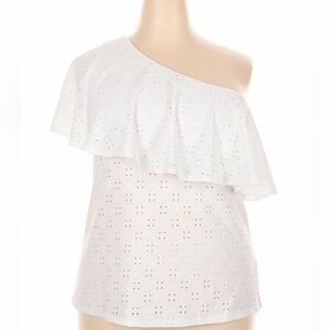 NWT Torrid Size 2 One-Shoulder Eyelet Top